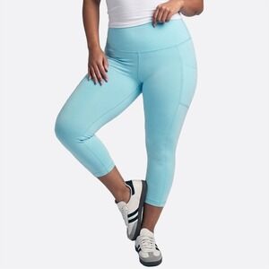 90 Degree High-Rise Tribeca Crop Tight in Celestial Blue Size Medium up to Large